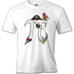 T-Shirt Matematik - Pi 23 Beyaz Erkek Tshirt - L