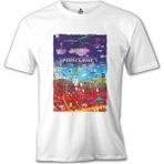 T-Shirt Minecraft - World Beyaz Erkek Tshirt