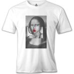 T-Shirt Mona Lisa - Sugar Beyaz Erkek Tshirt - XL