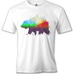 T-Shirt Natür Vald Beyaz Erkek Tshirt - XXXL