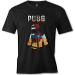 T-Shirt Pubg - Red Storm Siyah Erkek Tshirt
