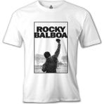 T-Shirt Rocky Balboa - Win Beyaz Erkek Tshirt - XXXL