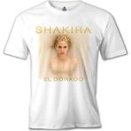 T-Shirt Shakira - Nada Beyaz Erkek Tshirt - XXXL