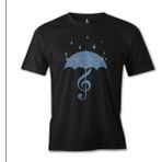 T-Shirt Singin In The Rain - 2 Siyah Erkek Tshirt - XXXL