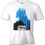 T-Shirt Star Wars - The Force Awakens 2 Beyaz Erkek Tshirt - 2XL