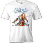 T-Shirt Star Wars - The Force Awakens Beyaz Erkek Tshirt