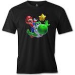 T-Shirt Super Mario - And Friends - XXXL - Siyah