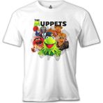 T-Shirt The Muppets Beyaz Erkek Tshirt - XXXL