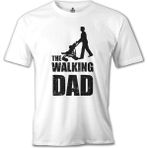 T-Shirt The Walking Dad Beyaz Erkek Tshirt
