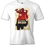 T-Shirt The Walking Dead 2 Beyaz Erkek Tshirt