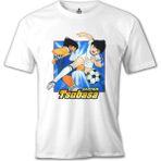 T-Shirt Tsubasa - Captain Beyaz Erkek Tshirt - M