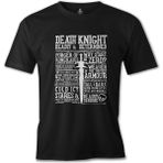T-Shirt World Of Warcraft - Death Knight - XL - Siyah