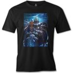 T-Shirt World Of Warcraft - The Lich King - XXXL - Siyah