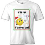 T-Shirt Yılın En Fenomeni Beyaz Erkek Tshirt - 2XL