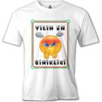 T-Shirt Yılın En Sinirlisi beyaz Erkek Tshirt - M