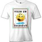 T-Shirt Yılın En Sulugözü Beyaz Erkek Tshirt - XL