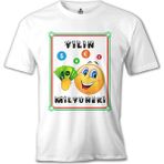 T-Shirt Yılın Milyoneri Beyaz Erkek Tshirt - 2XL