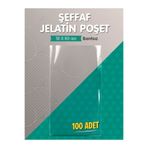 t tuğset etiket Bantsız Şeffaf Poşet (13X30cm) 100 Adet Parlak Jelatin Paket Hediye Poşeti -T1556