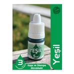 t tuğset etiket Kaşe Istampa Mürekkebi 5 ml - Yeşil- T868