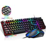T-Wolf TF200 Siyah Oyuncu Klavye ve Mouse Seti