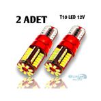 T10 5w Beyaz 57 Ledli Araba Oto Işık Iç Lamba,Park,Plaka Led Ampul Araç Aydınlatma