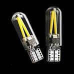 T10 Dipsiz Filament Beyaz Led Araba Park Ampülü 1 Çift