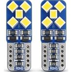 T10 Led Ampul Beyaz 12v Canbus Hatasız Ultra Parlak 450 Lümen Park Plaka İç Aydınlatma Tavan Bagaj Torpido W5w 2 Adet