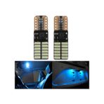T10 LED Ice Blue 12V Park LED Plaka Tavan LED Ampul 24 Led