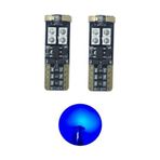 T10 LED PARK AMPULÜ 12SMD W5W CANBUS MAVİ