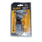 T10-t50 9 Parça Profesyonel Torx Alyan Allen Takımı Kısa Tip