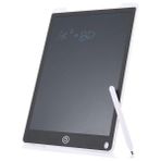 T12 Beyaz Writing Tablet LCD 12 Inç Dijital Kalemli Çizim Yazı Tahtası - Lisinya