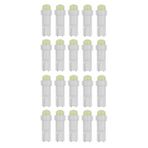 T5 Beyaz Led Mini Dipsiz Gösterge Ampul 12V 5000K 20 Adet