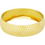 T51 Tuğrul Altın 20 Gr(Gram) 18 mm 22 Ayar Işçiliksiz Bilezik TBC00020-4 - 6,6
