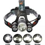 T6 Kafa Feneri 5000 Lumens 3Xcree Xm-T6+2R5 Lamba Led Kamp Lambası Mirfa0011k-492