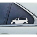 T6 multivan Transporter Kelebek Cam Oto Sticker 2 Adet