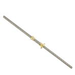 T8 Lead Screw Set Trapezoidal Leads Screws Stepper Motor+Anti-Backlash Nut 8MM Thread 8mm, For 3D Printer(250mm)