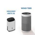 T800 Hava Temizleme Cihazı ve MeacoDry Arete® One 10L Nem Alma ve Hava Temizleme Cihazı