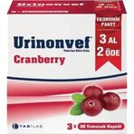 TAB İlaç Urinonvef Cranberry 2li Paket