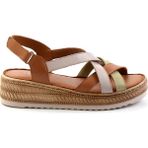 Taba Çok Renkli Leather Kadın Sandalet K05552000803