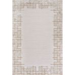 Taba Geometrik Pamuk Makinada Yıkanabilir Kaymaz Taban Dijital Makine Baskı Salon Halı-I-Lxs_Piraye-1081T-300x400
