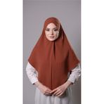 Taba Pratik Hazır Geçmeli Tesettür Eşarp Aerobin Kumaş Çapraz Hijab 2307_33
