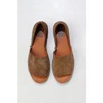 Taba Süet Kadın Espadril Ayakkabı