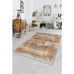 Taba Vintage Dokuma Pamuk Tabanlı Kaymaz Kilim Klm116