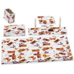 Tabac 6850-344 Multicolor Suni Deri Sümen Takımı Kelebek