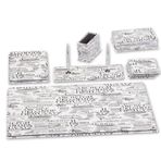 Tabac 7750-331 Multicolor Suni Deri Sümen Takımı Kaligrafi