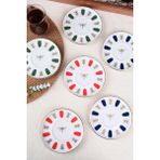 Tabak Evi Porselen Acem Zade Karma Çay Tabağı 11,8cm 6 Lı - 0 - 99 ml
