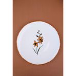 Tabak Evi Porselen Azelya Düz Tabak 19,50CM Aly2 Tekli - 19,5 cm