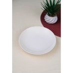 Tabak Evi Porselen Chic Çukur Tabak 19,50CM 550CC Tekli - Krem