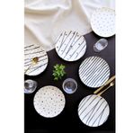 Tabak Evi Porselen Dash Pasta Tabağı 20Cm 6 Kişilik 6 Parça Tvl6Ptprs1108 Renkli