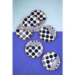 Tabak Evi Porselen Spotty Pasta Tabağı 19,50Cm Sp2 6 Kişilik 6 Parça